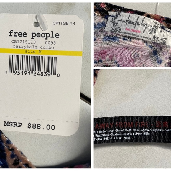 Intimately Free People Enchanted Slip Mini Dress Size M NWT - Picture 3 of 3